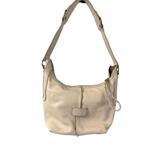 The Sak Mariposa Leather Hobo Shoulder Purse Neutral Chic Boho Bag Zipper - Picture 1 of 10